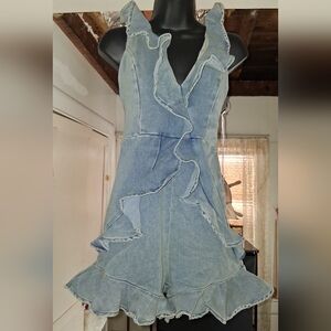 Velvet Denim Blue Garment